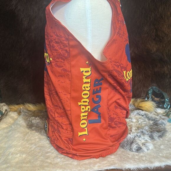 Canari Orange and Yellow Cycling Jersey XL (BK1) - Picture 3 of 6